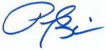 Paul Bain Signature